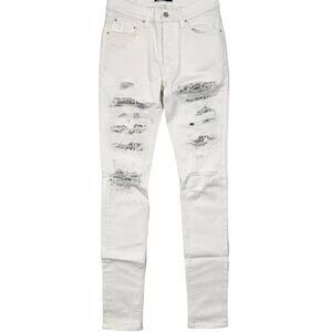 NWT Amiri white bandana thrasher jeans SZ 36